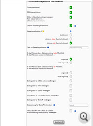 Configuration settings Part 3